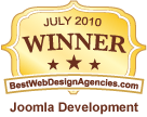Joomla Site Design Award - July 2010