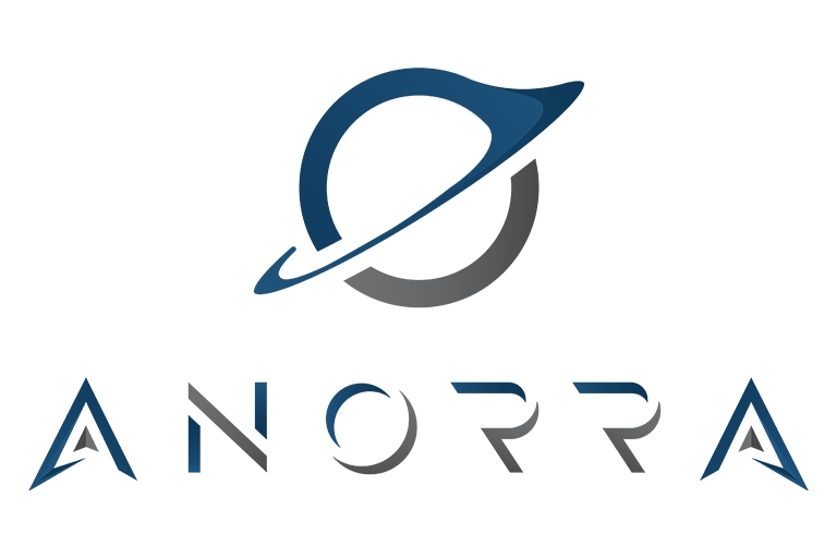 The Turn Group Kansas City Anorra aerospace brand identity logo design by The Turn Group