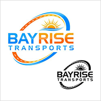 Bayrise brand logo design by The Turn Group
