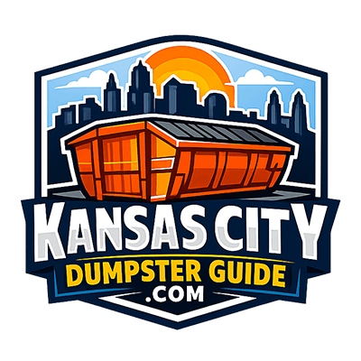 The Turn Group Kansas City Kansas City Dumpster Guide local service logo design