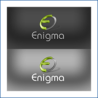 Adaptable logo in black and white version by The Turn Group