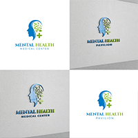 Mental Health brand logo design by The Turn Group