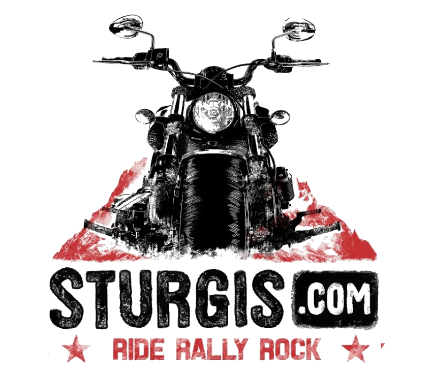 The Turn Group Kansas City Sturgis.com Ride Rally Rock motorcycle rally logo design by The Turn Group