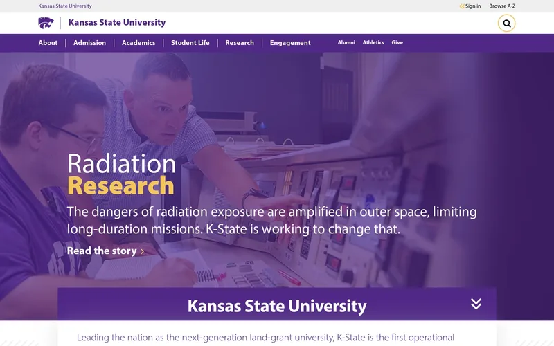 Kansas State University website