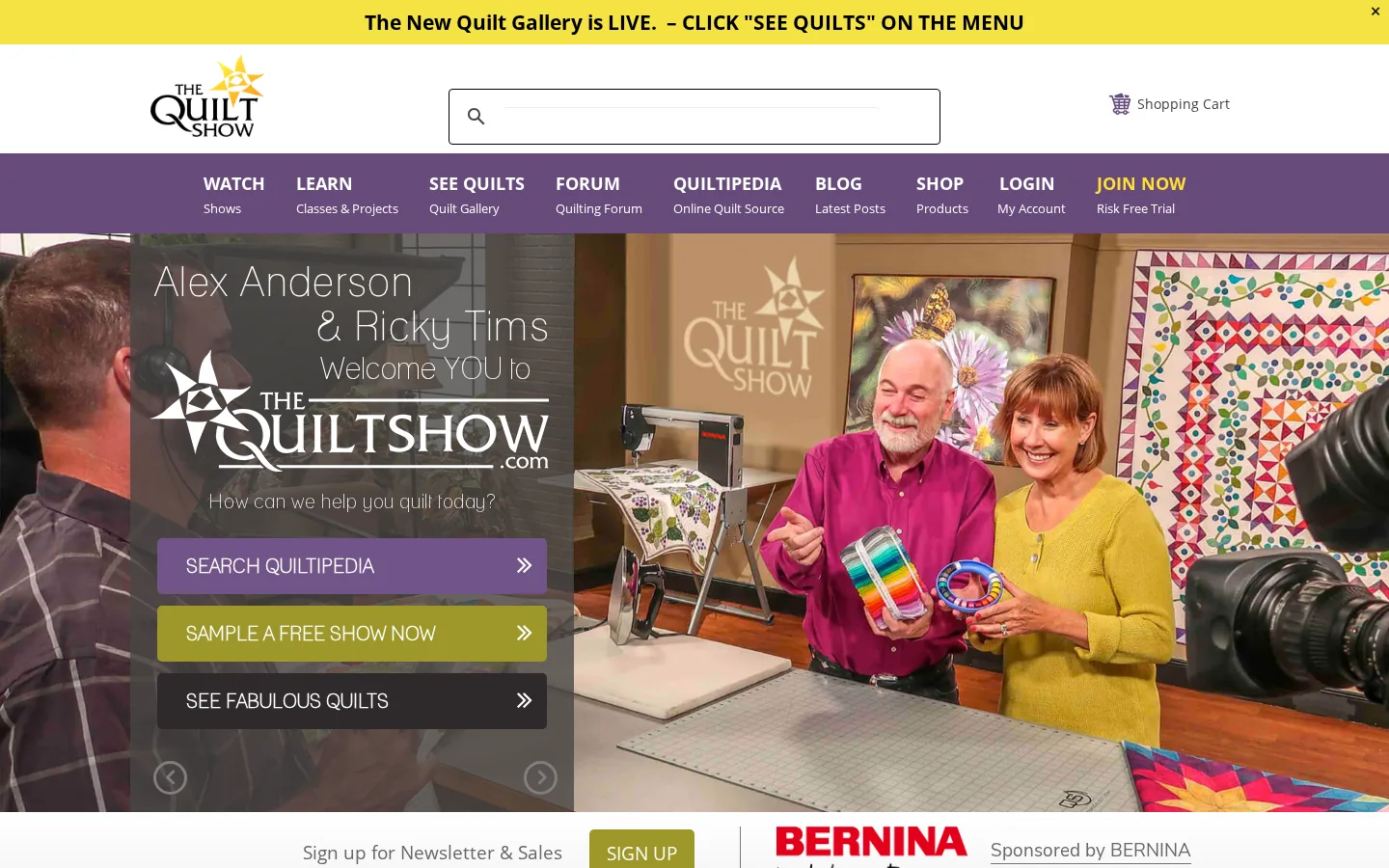 The Quilt Show - membership and video streaming site