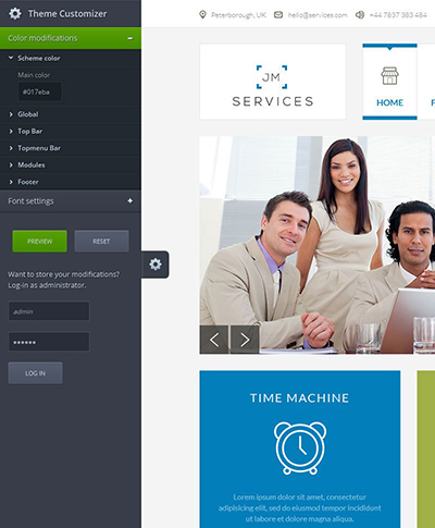 Customized Wordpress Template Services